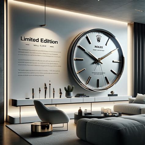 large rolex wall clock|Meer.